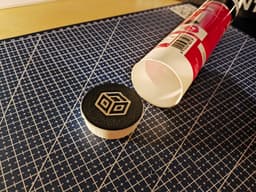 Silicone Tube Bottom Cap 3d model