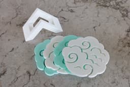 Cloud Coaster 001 3d model