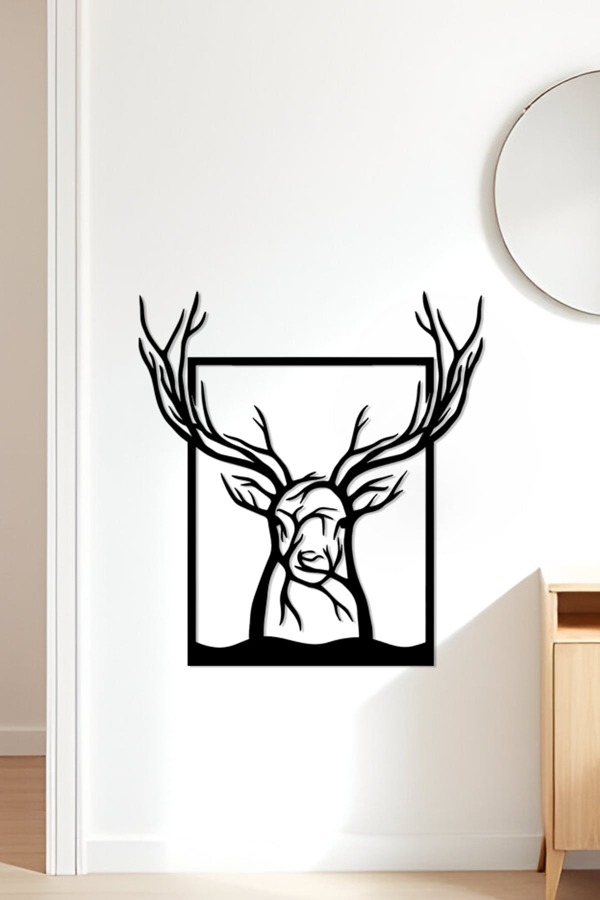 Deer Wall Art, Wall Decor, Home Decor 3d model
