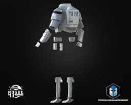 ISB Tactical Armor - 3D Print Files 3d model