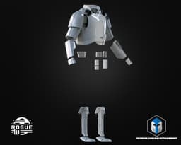 ISB Tactical Armor - 3D Print Files 3d model