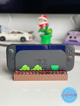 Nintendo Switch 2 Brick Dock | Cartridge Holder 3d model