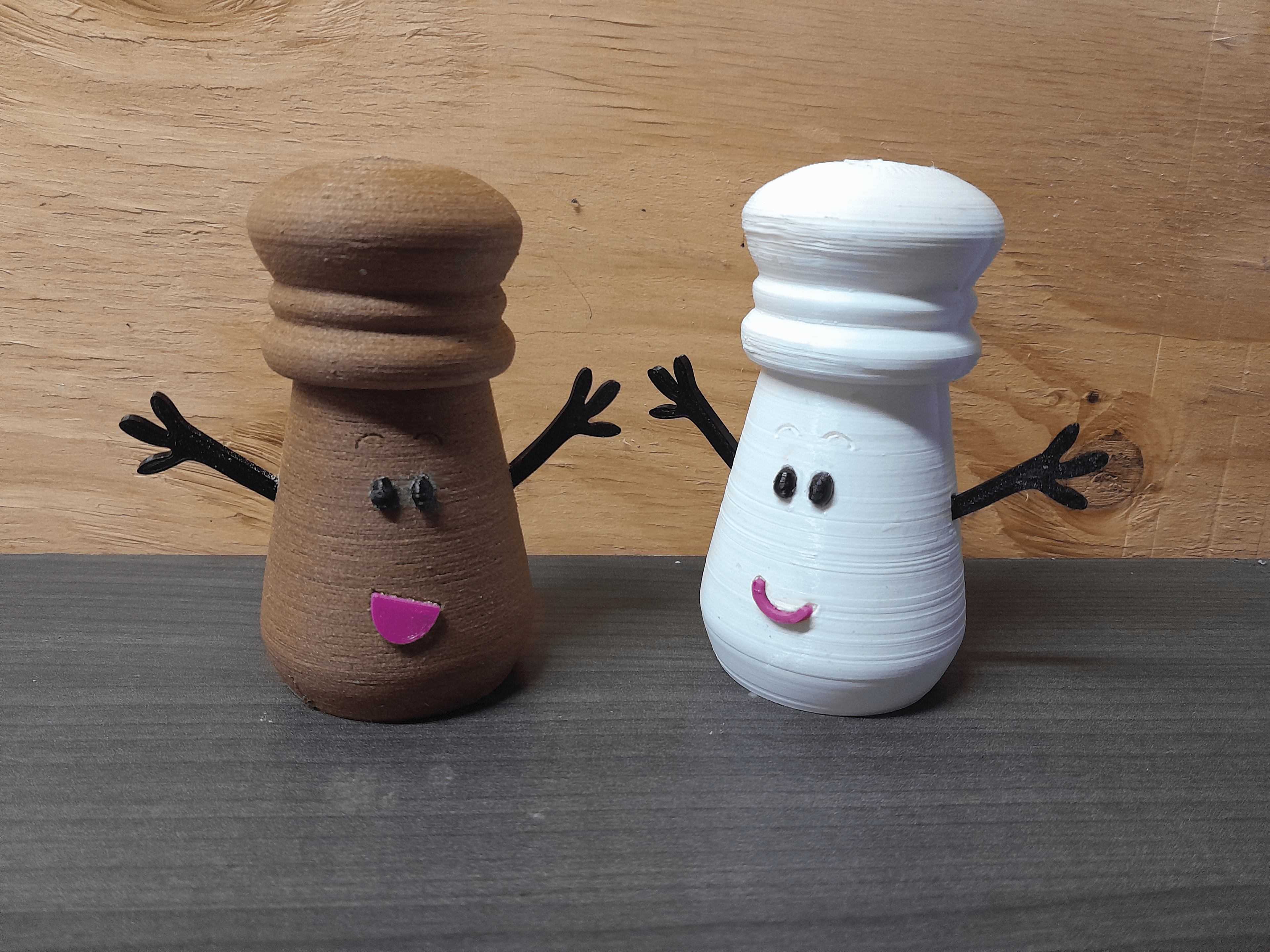 Salt And Pepper Shaker 3d model