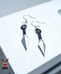Kunai earring 3d model
