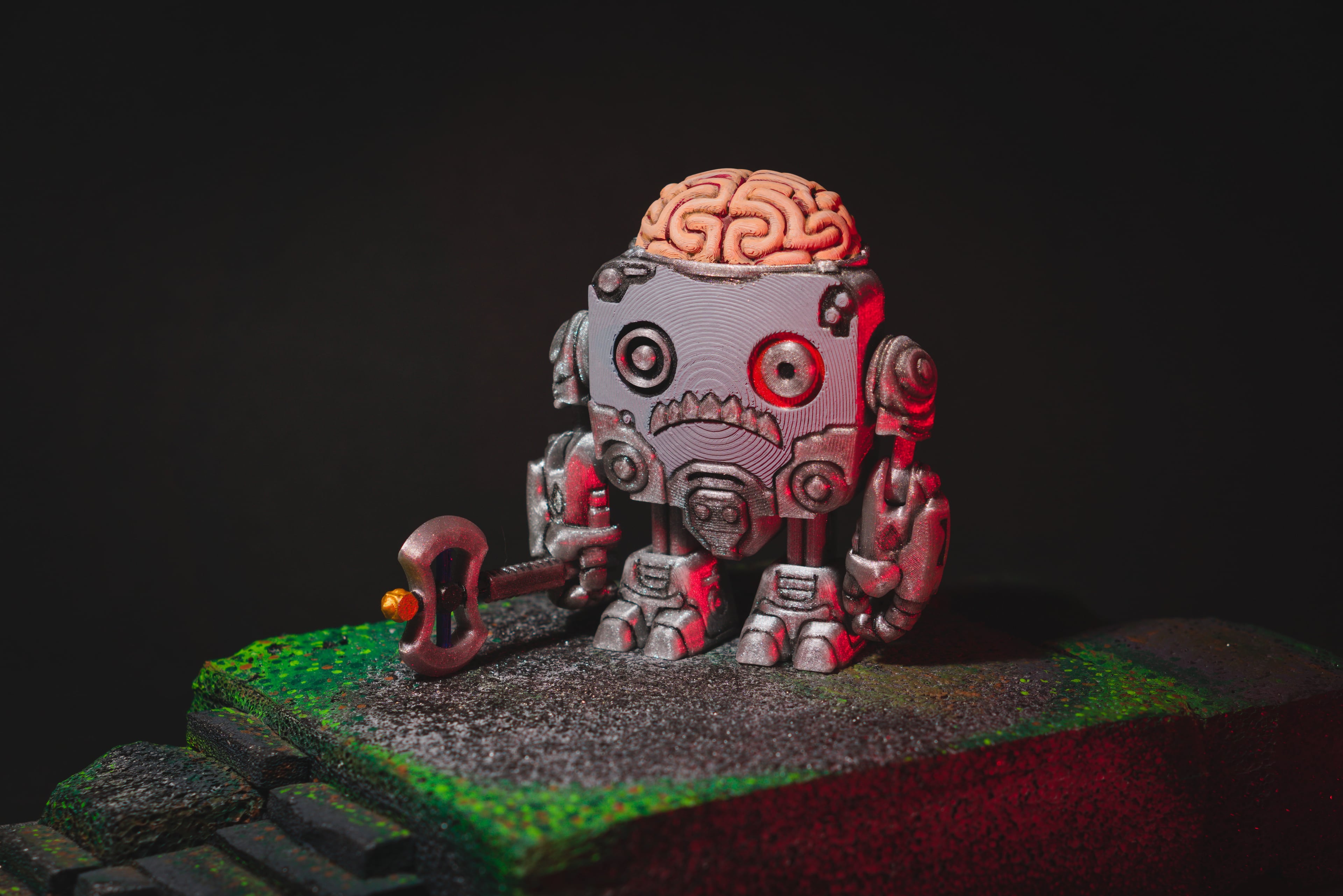 Zombie Bot 3d model