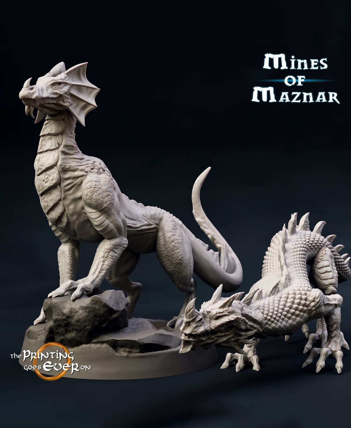 Cave Drakelings 3d model