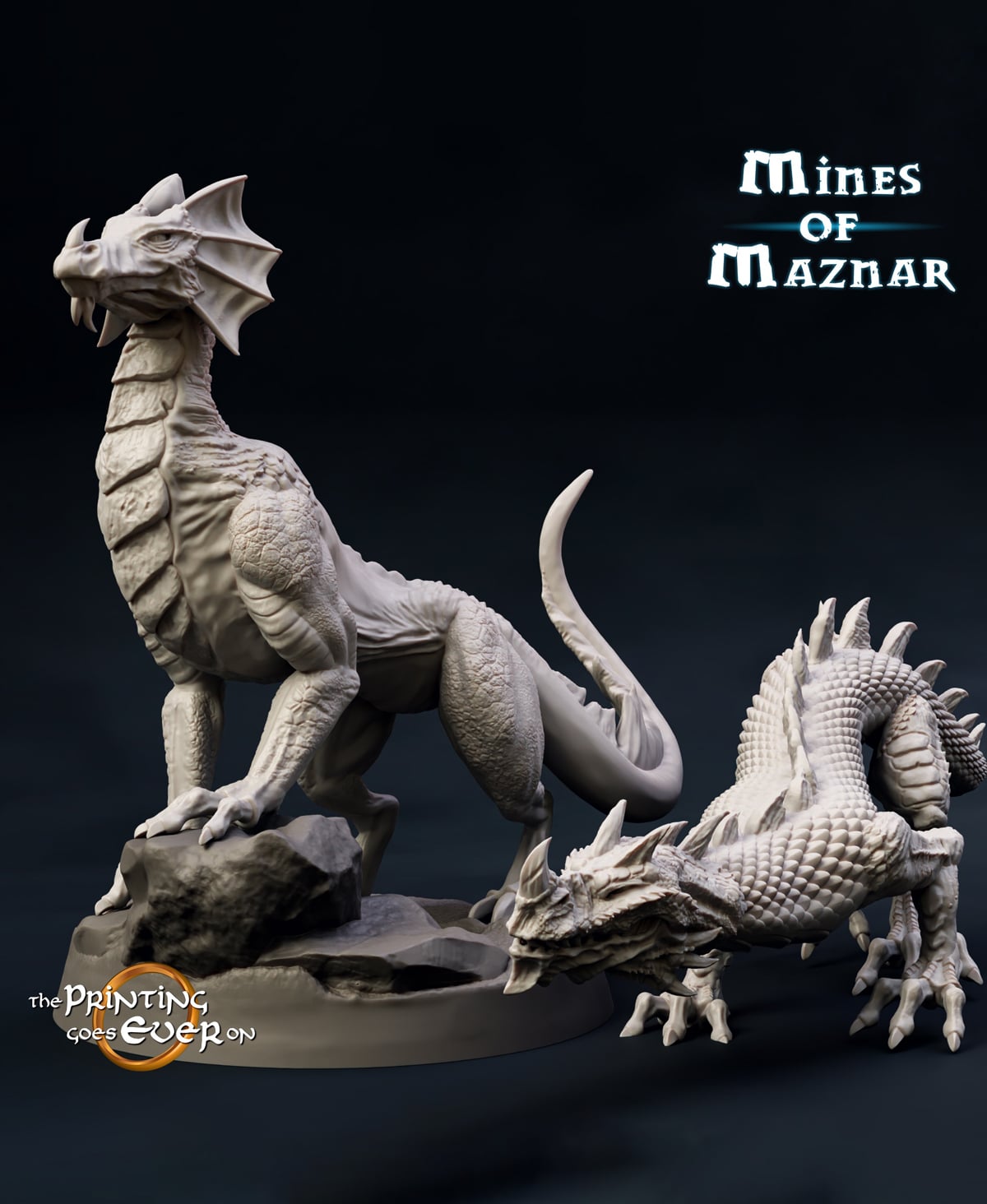 Cave Drakelings 3d model