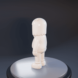 Muscle man kaws file 3d model