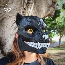 Panther Mask 3d model