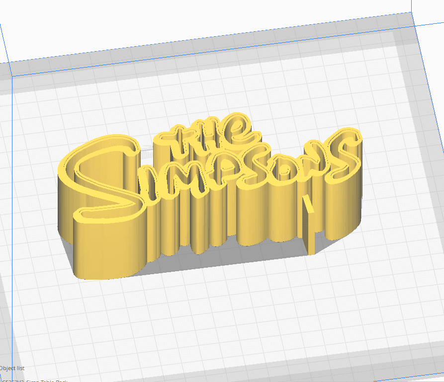 THE SIMPSONS - DECORATION 3d model