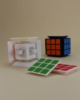 Rubik’s Cube Fidget Clicker 3d model