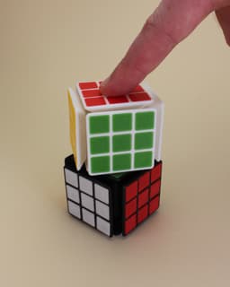 Rubik’s Cube Fidget Clicker 3d model