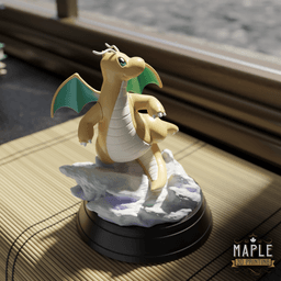 Dragonite Diorama - Pokemon 3d model