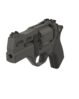 Chiappa Rhino 30DS - High-Detail 3D Printable Replica 3d model