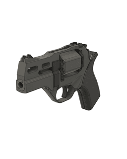 Chiappa Rhino 30DS - High-Detail 3D Printable Replica 3d model