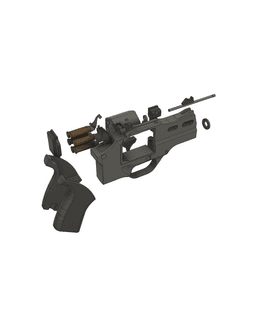 Chiappa Rhino 30DS - High-Detail 3D Printable Replica 3d model