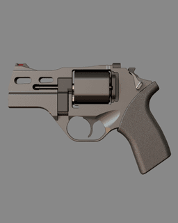 Chiappa Rhino 30DS - High-Detail 3D Printable Replica 3d model