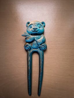 Kid_Bear_Hairpin_010.3mf 3d model