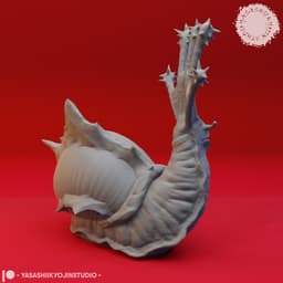 Flail Snail - Tabletop Miniature (Pre-Supported) 3d model
