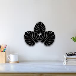 Leaf Wall Art 3d model