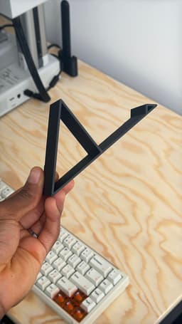 Keyboard Display Stand 3d model