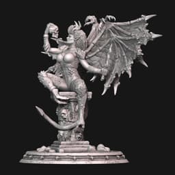 Succubus - D&D Mini 3d model