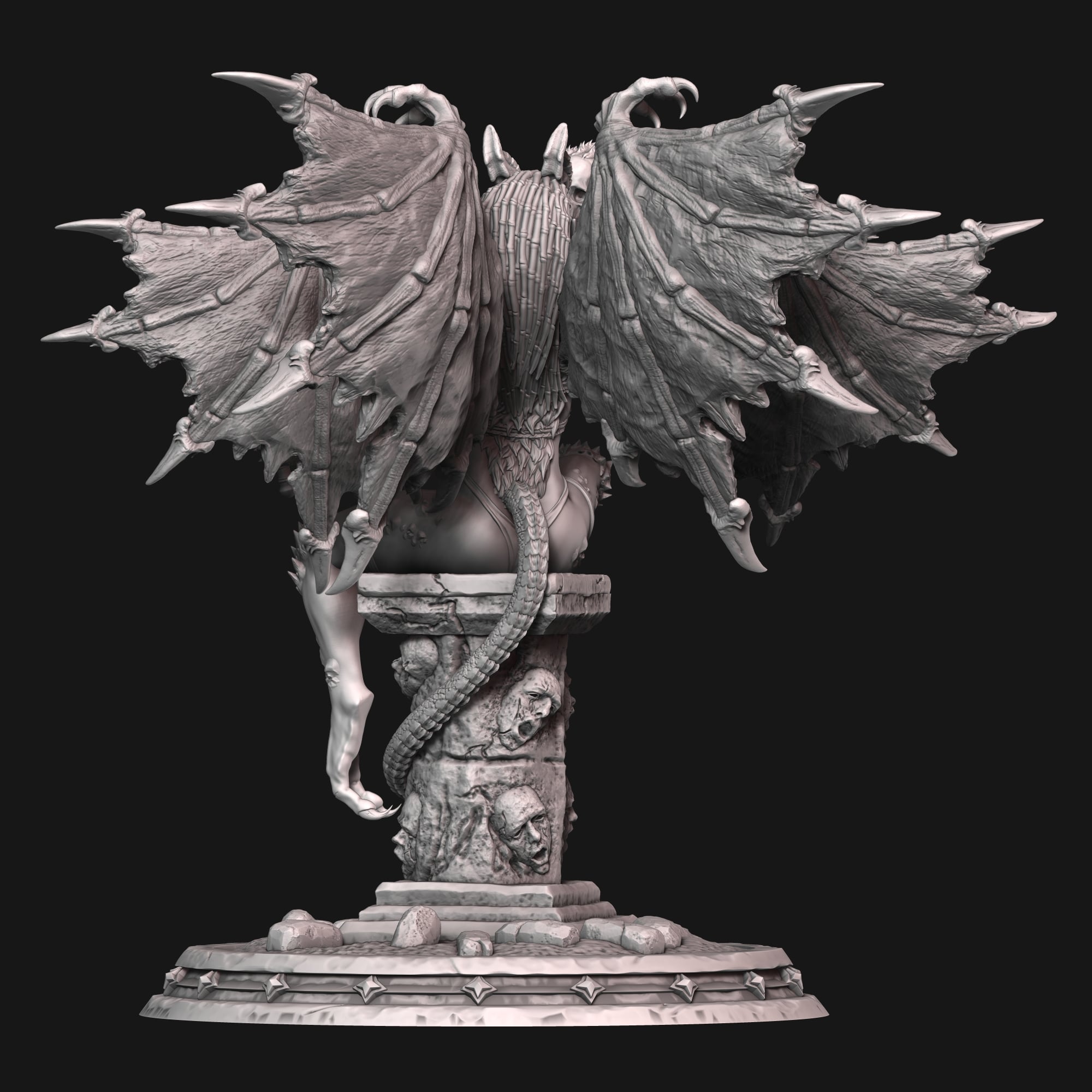 Succubus - D&D Mini 3d model