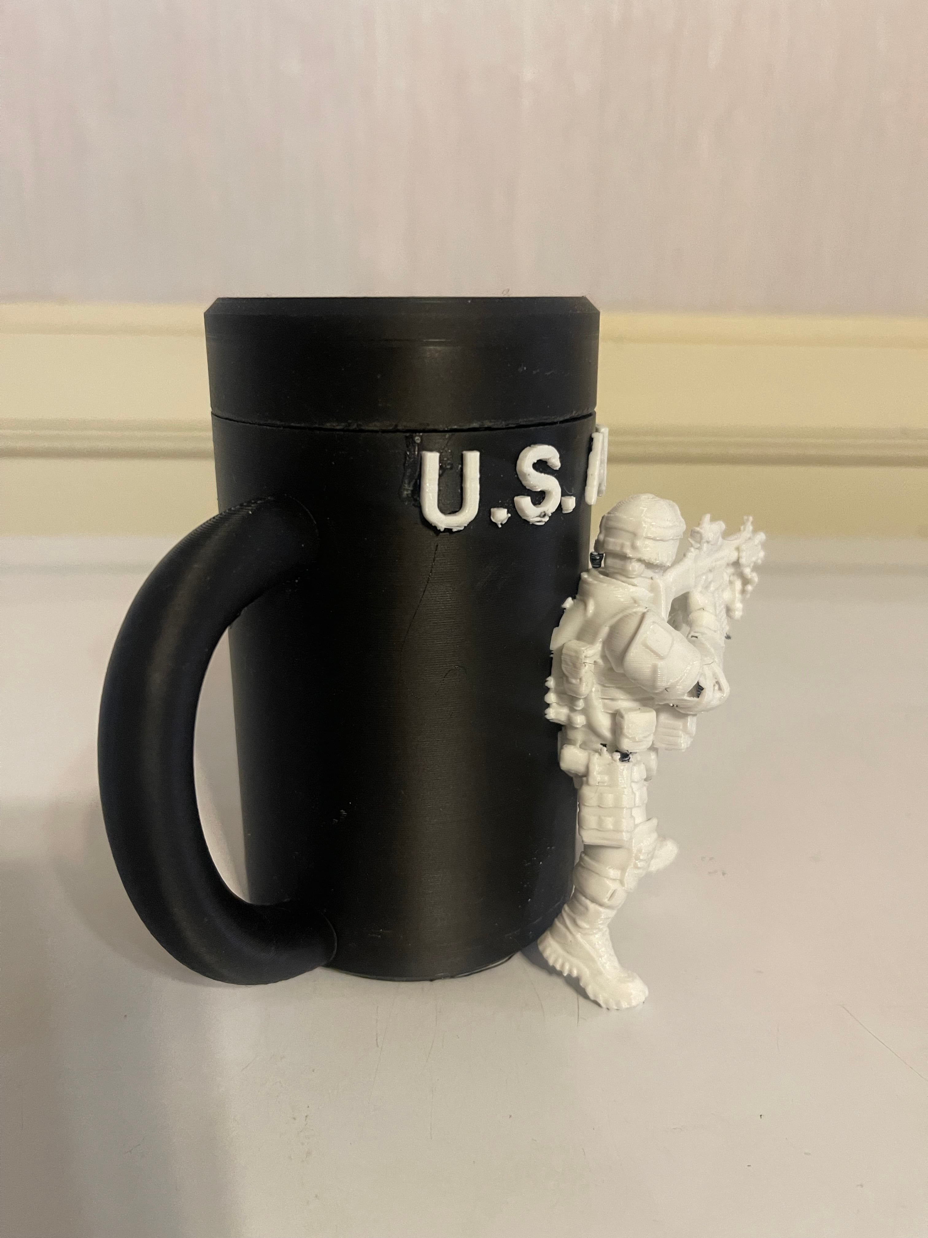 ARMY MUG 3d model