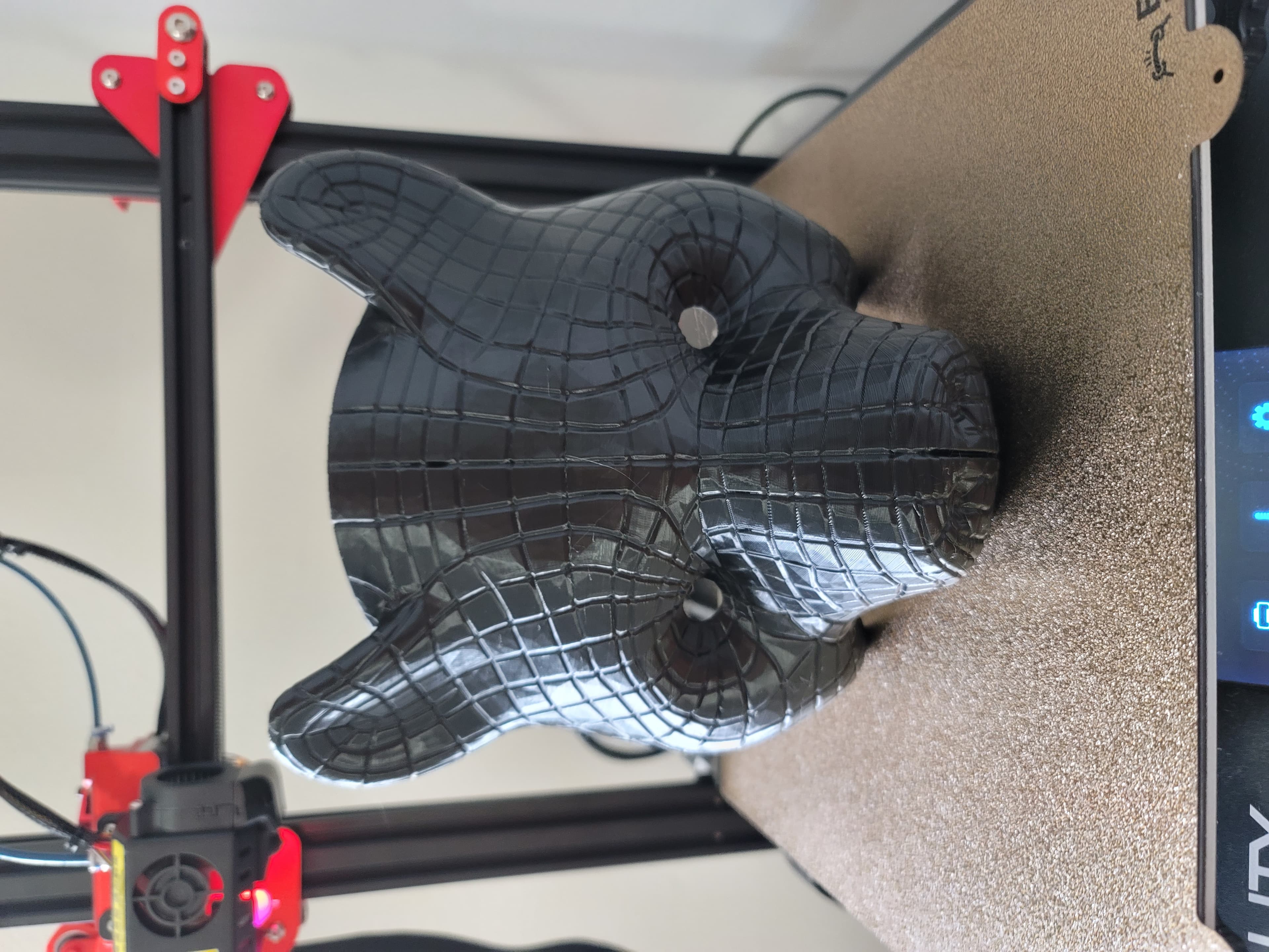 Printed with CR10S Pro V2. .6mm took 24 hours to print. No supports