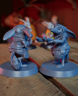Bickie the Arcane Bilby - Tabletop Mini 3d model