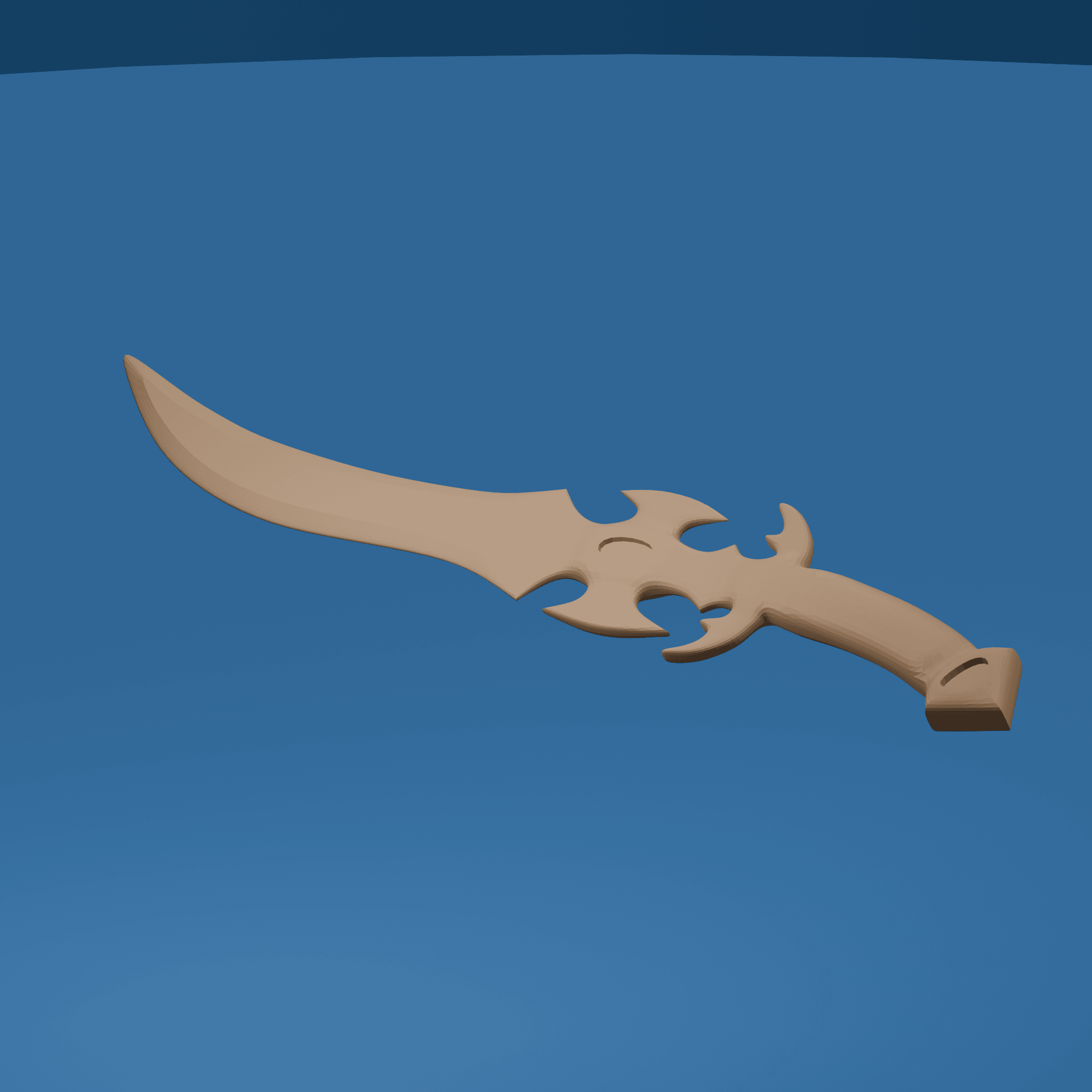 Fantasy Sword v2 3d model