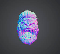 MEGAPITHICUS BOSS TROPHY 3d model