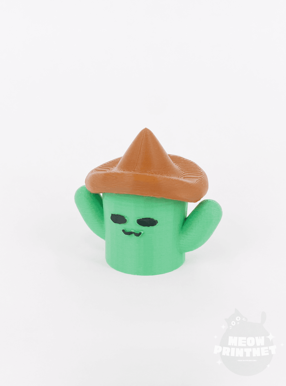 Cactus Keyboard Fidget Clicker 3d model