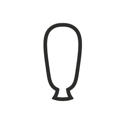 Long Balloon Cookie Cutter STL File - 4 inches 3d model