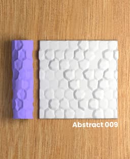 Collection SpringGreen | Abstract 009 | Polymer Clay Seamless Texture Roller 3d model