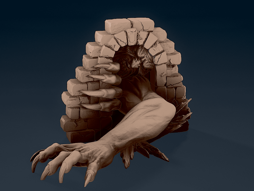 Doors Giant 2 3d model