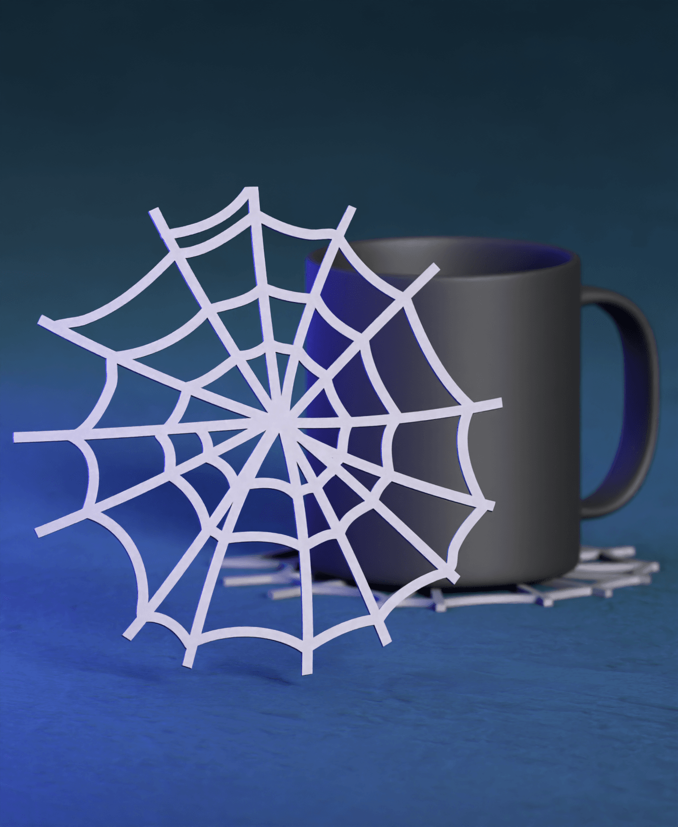 Widow's Web Coaster 3d model