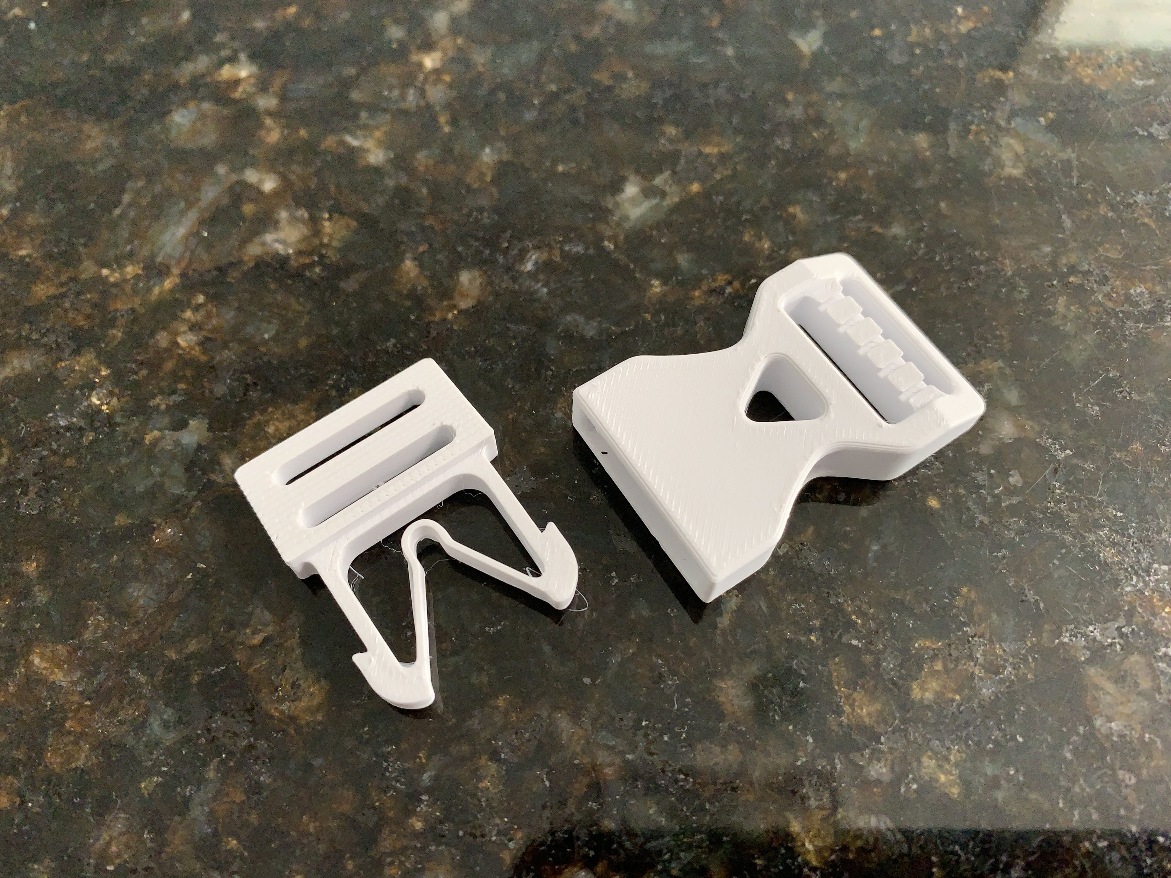 Simple Buckle Clip 3d model