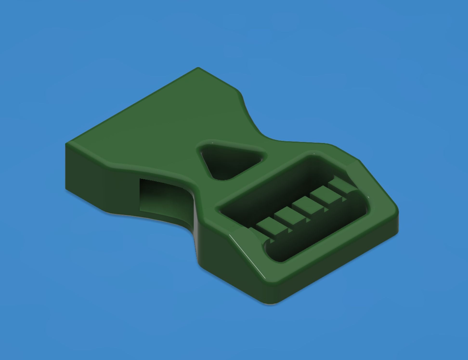 Simple Buckle Clip 3d model