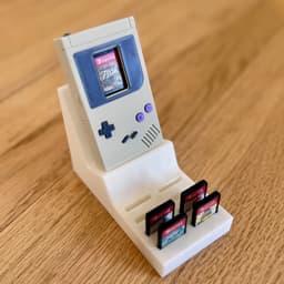 Gameboy Style Switch Game Holder 3d model