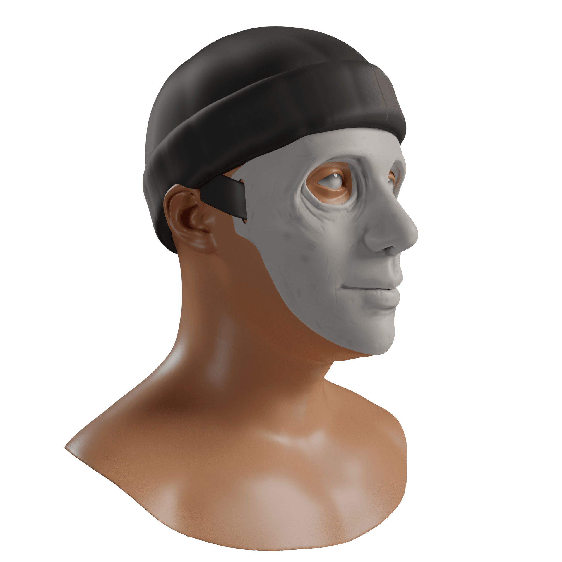 Hush Mask - Mike Flanagan 3d model