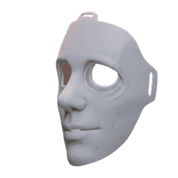 Hush Mask - Mike Flanagan 3d model