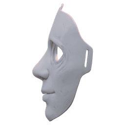Hush Mask - Mike Flanagan 3d model