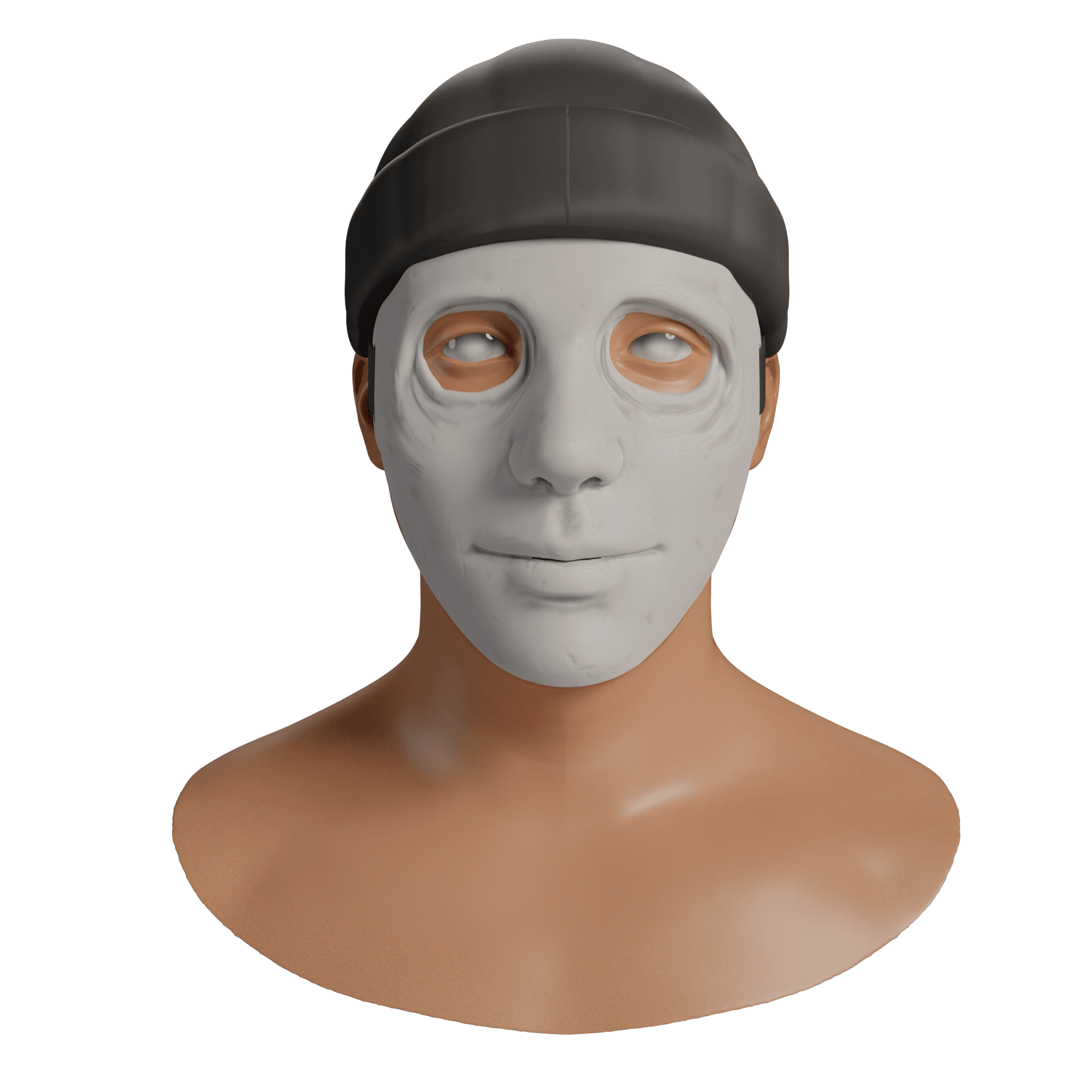 Hush Mask - Mike Flanagan 3d model