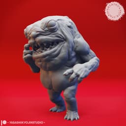 Banderhobb Pair - Tabletop Miniatures (Pre-Supported) 3d model
