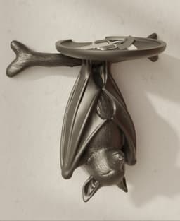 Unique Pteropus Bat Wall Tray & Key Holder 3d model