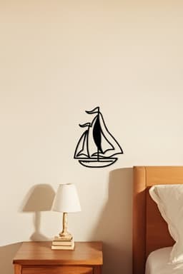 Sailboat Wall Art, Wall Decor, Home Decor 3d model