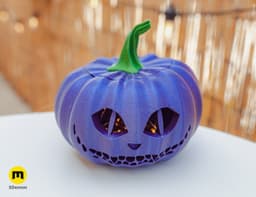 Cheshire Cat Pumpkin Lantern 3d model
