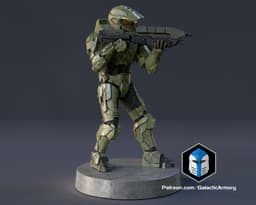 Master Chief Miniature - Pose 2 3d model