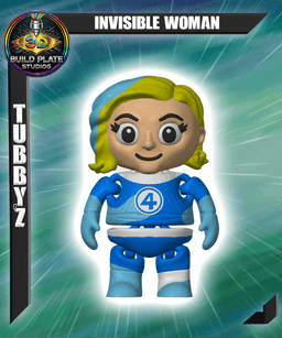 MARVEL Sue Storm Multicolor Flexi Print-In-Place 3d model